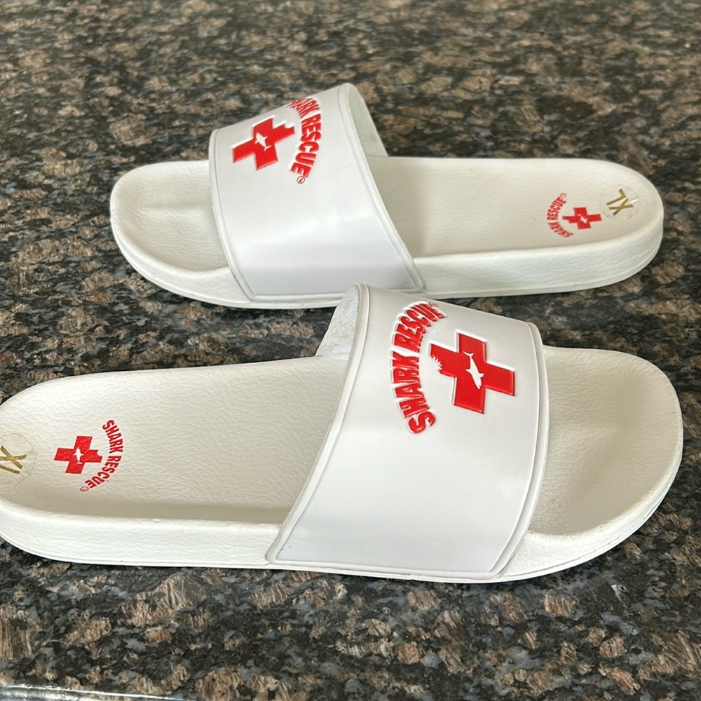MENS SHARK RESCUE SLIDE SIZE XL